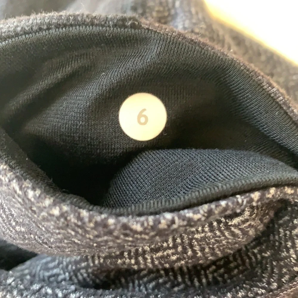 Lululemon Wunder Under Crop III Herringbone 6
